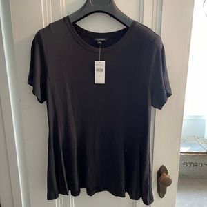 Banana republic peplum style tee.